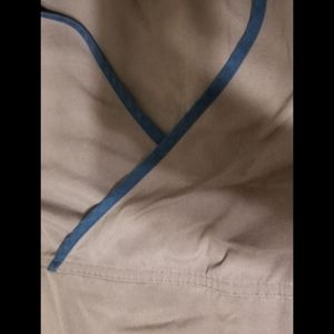 Grey Urbane Scrub Top. Large.